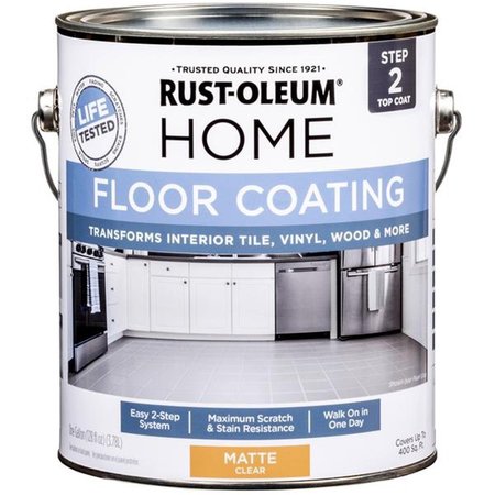 RUST-OLEUM 1 gal Home Clear Coat Matte Floor Paint RU8175